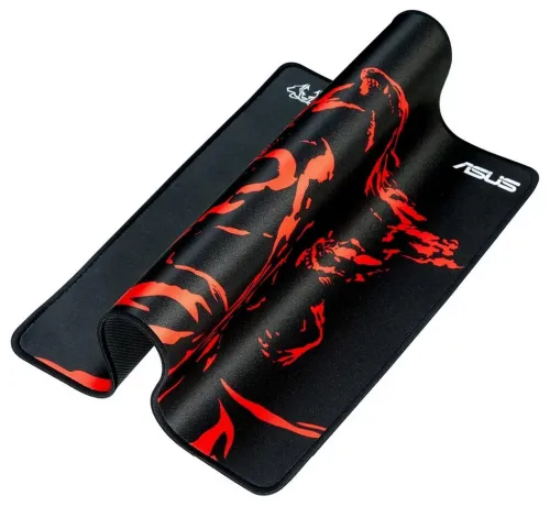 Игровой коврик для мыши ASUS Cerberus Mat Mini, Small, Чёрный/Красный 