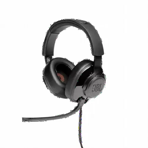 Căști gaming JBL Quantum 300, Cu fir, Negru