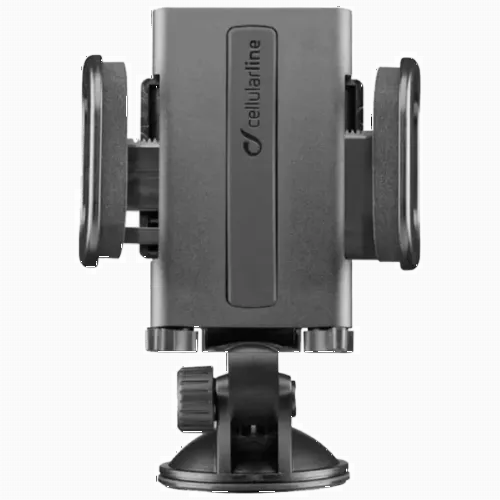 Suport Auto Cellularline Hug Flexi - Universal, Negru