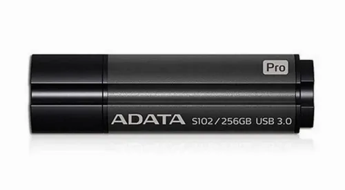 Memorie USB ADATA S102 Pro, 256GB, Gri
