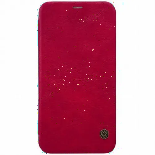 Husă tip carte Nillkin iPhone XS/X - Qin, Roșu