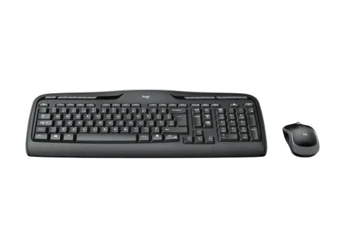 Set Tastatură + Mouse Logitech MK330, Fără fir, Negru