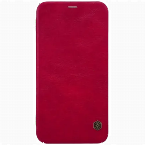 Husă tip carte Nillkin iPhone XS/X - Qin, Roșu