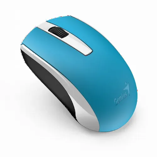 Mouse Wireless Genius ECO-8100, Albastru