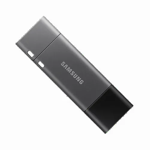 Memorie USB Samsung DUO Plus, 32GB, Negru/Gri