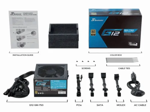 Sursă Alimentare PC Seasonic Focus GM, 750W, ATX, Semi-modular