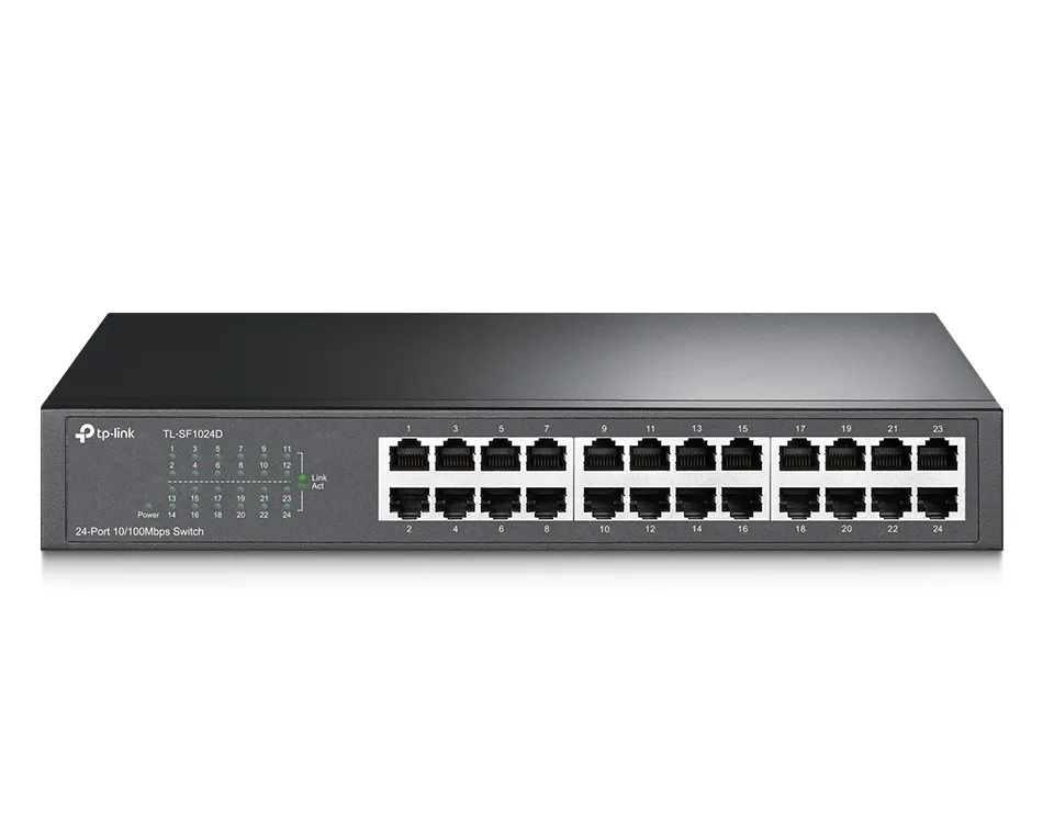 Switch de rețea TP-LINK TL-SF1024D, 24x 10/100 Mbps