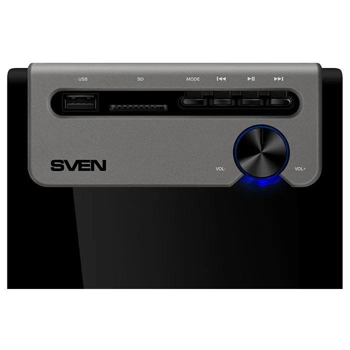 Компьютерные колонки 2.1 SVEN MS-110, Чёрный