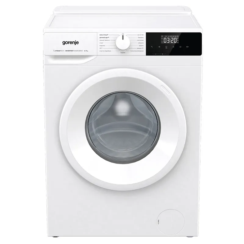 Mașină de spălat Gorenje WNHPI 72 SCSIRV/UA , 7kg, Alb