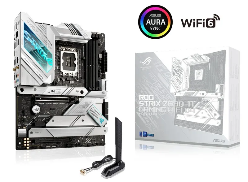 Placă de bază ASUS ROG STRIX Z690-A GAMING WIFI D4, LGA1700, Intel Z690, ATX