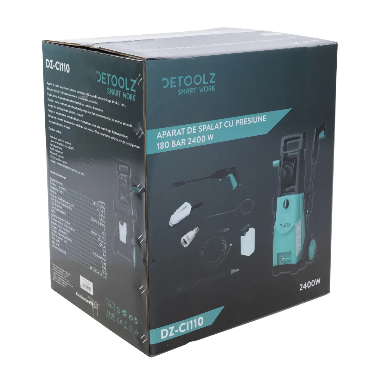 Мойка высокого давления Detoolz 180bar 2400W — 16