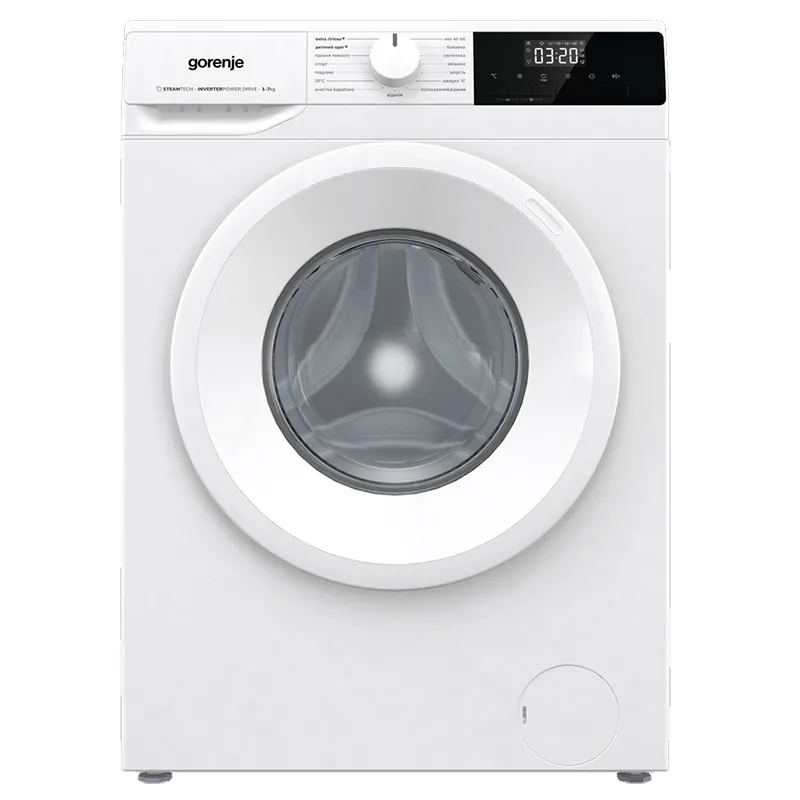 Mașină de spălat Gorenje WNHPI 72 SCSIRV/UA , 7kg, Alb