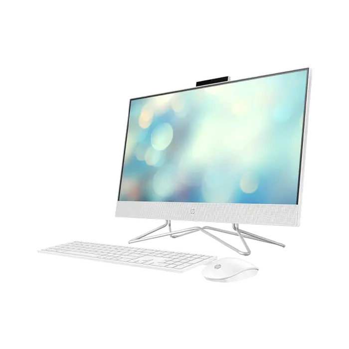Computer All-in-One HP 24-df1049ur, 23,8", Intel Core i3-1125G4, 8GB/256GB, FreeDOS, Alb
