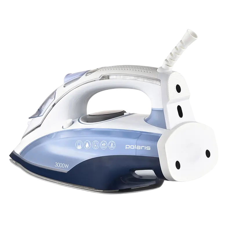 Утюг Polaris PIR3074SG, 3000Вт, Синий | Белый