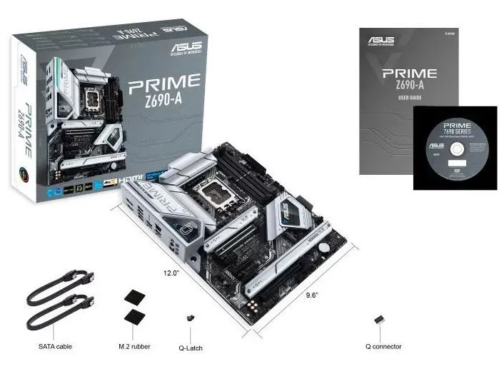 Placă de bază ASUS PRIME Z690-A, LGA1700, Intel Z690, ATX