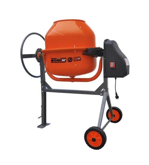 Бетономешалка TECHNOWORKER 200 Л (Медный мотор)