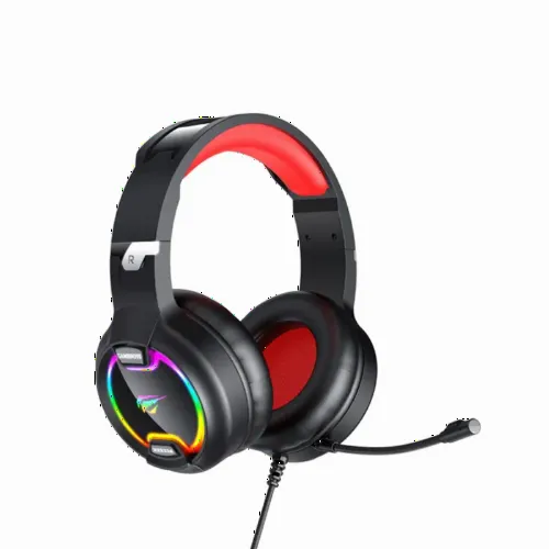 Căști gaming Havit H2233d, Cu fir, Negru