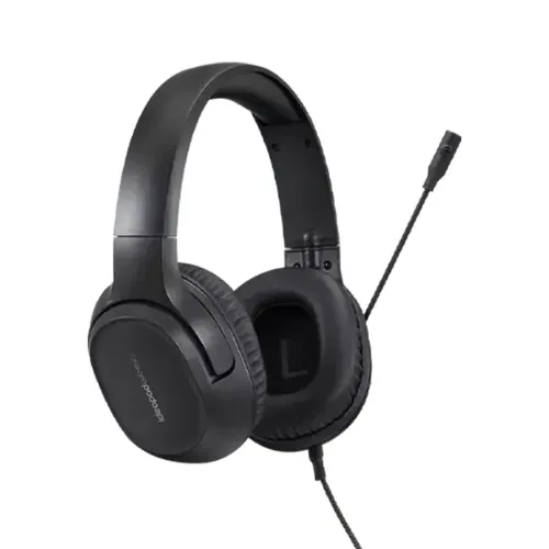 Игровая Гарнитура Lenovo H100, Проводной аналоговый, Чёрный