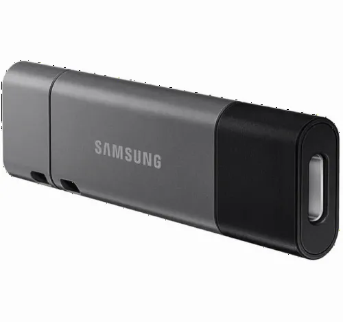Memorie USB Samsung DUO Plus, 256GB, Gri/Negru