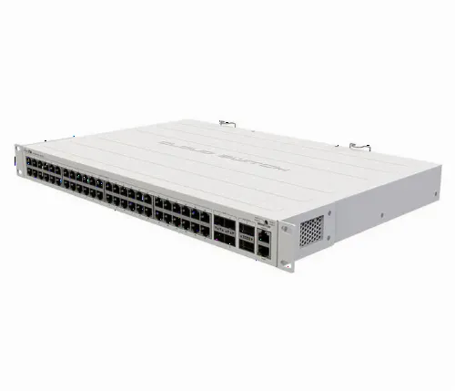 Router MikroTik CRS354-48G-4S+2Q+RM, Alb