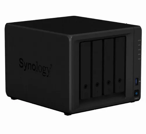 Stocare atașată la rețea SYNOLOGY DS418, Negru