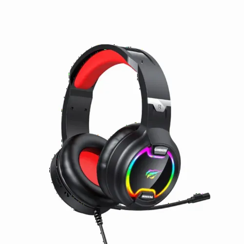 Căști gaming Havit H2233d, Cu fir, Negru