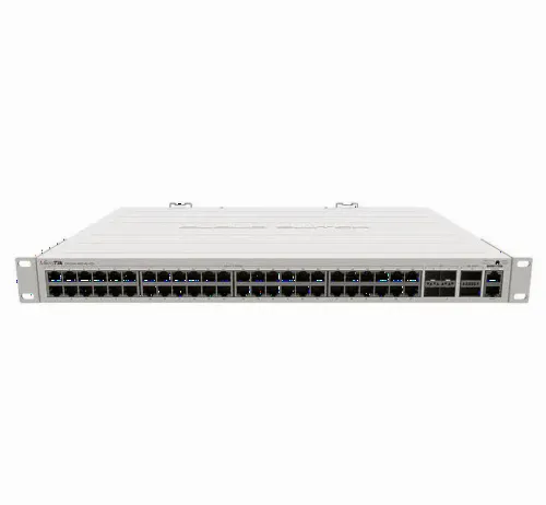 Router MikroTik CRS354-48G-4S+2Q+RM, Alb