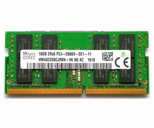 16GB DDR4- 2666MHz  SODIMM Hynix Original PC21300, CL19, 260pin DIMM 1.2V 