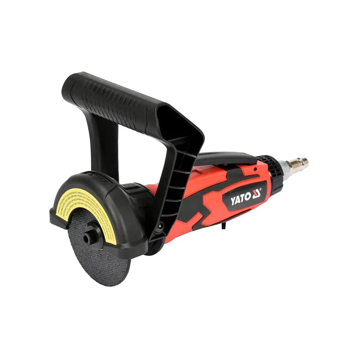 Пневматическая отрезная машина 75 мм, 18000 об/мин, 170 л/мин, 0,8 МПа YATO