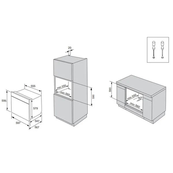 BinOven/el Gorenje BO 747 A33BG