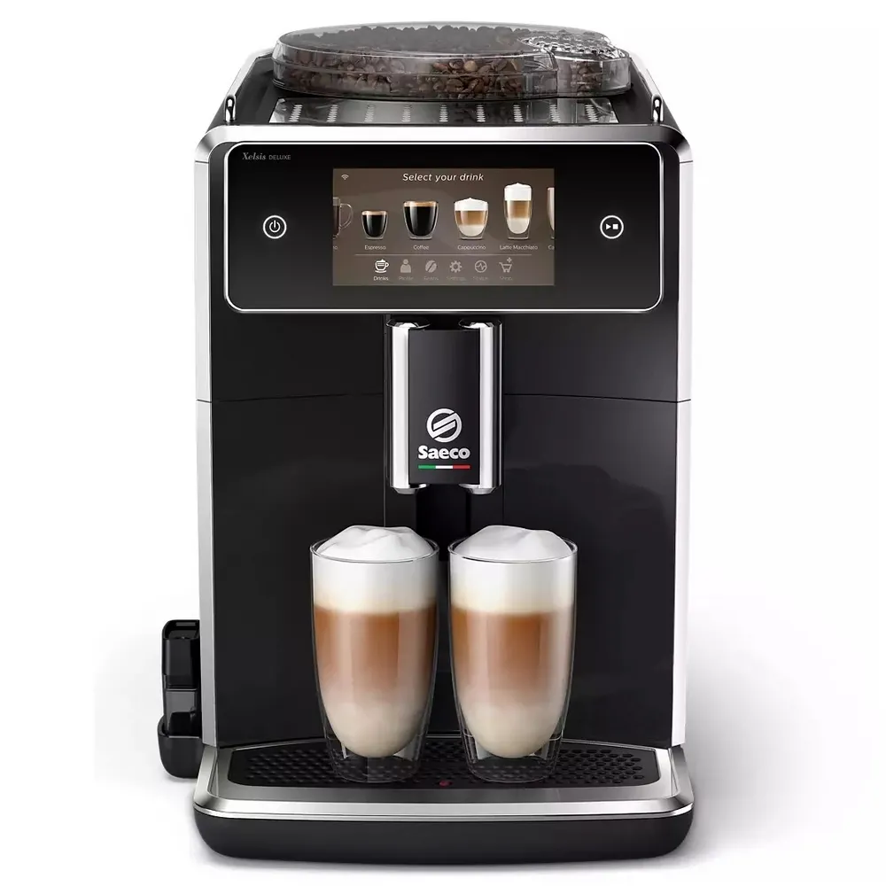 Espressor automat Saeco Xelsis Deluxe SM8780, Negru