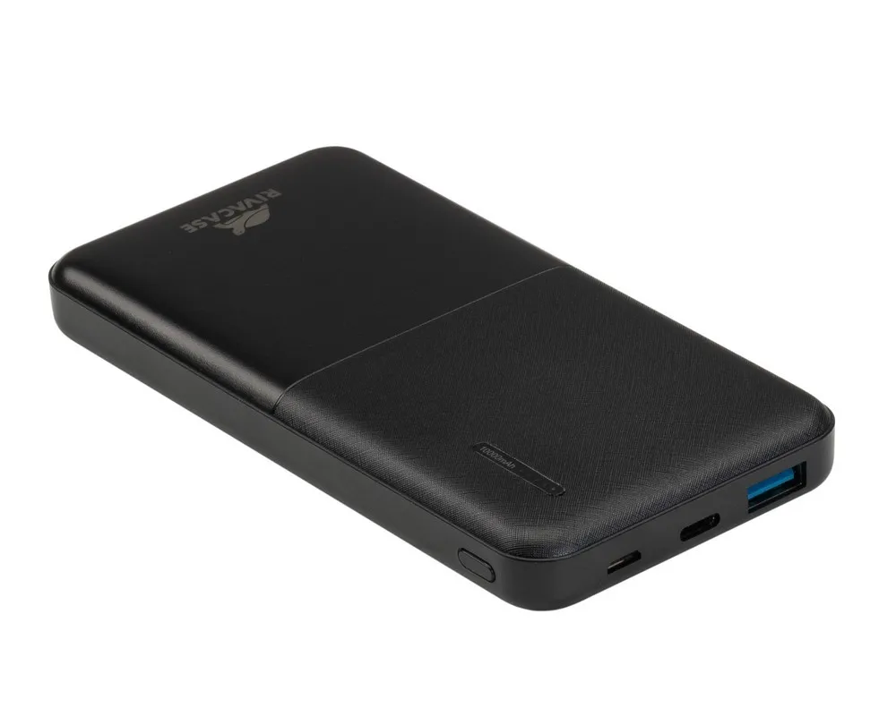 Power Bank Rivacase 10000 mAh QC 3.0/PD, VA2531, Black