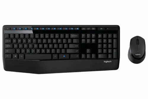 Set Tastatură + Mouse Logitech MK345, Fără fir, Negru