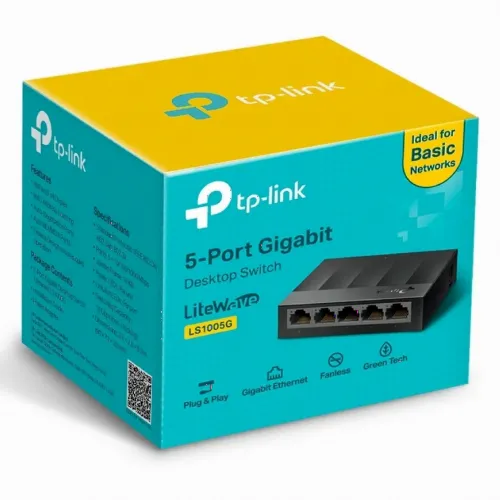 Switch Desktop cu 5 porturi 10/100 /1000Mbps LS1005G TP-LINK