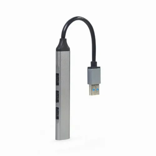 Adaptor Hub Gembird UHB-U3P1U2P3-02, Argintiu