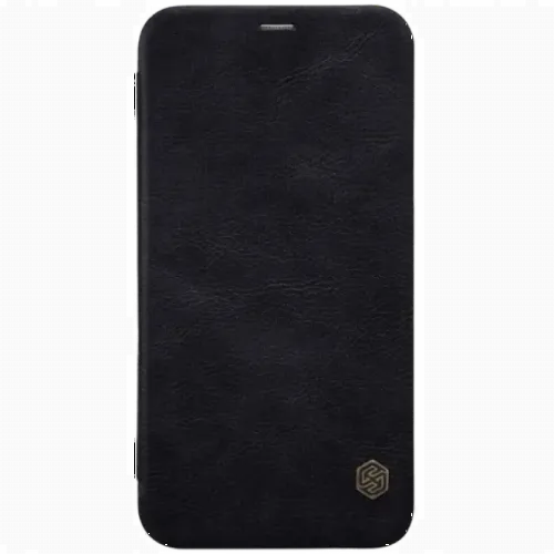 Husă tip carte Nillkin iPhone XS/X - Qin, Negru