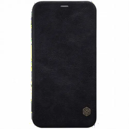 Husă tip carte Nillkin iPhone XS/X - Qin, Negru