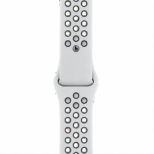 Умные часы Apple Watch SE MYYH2, 44мм, Алюминиевый корпус со спортивным ремешком Nike Pure Platinum/Black