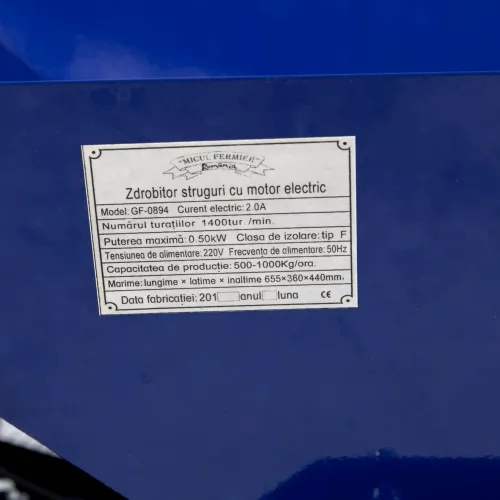 Zdrobitor de struguri Micul Fermier (Electric)
