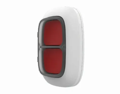 Buton de urgență Ajax DoubleButton, Alb