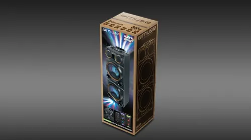 Boxă portabilă MUSE M-1988 DJ, Negru
