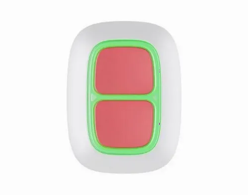 Buton de urgență Ajax DoubleButton, Alb