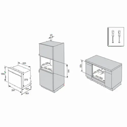 BinOven/el Gorenje BO 747 A33BG