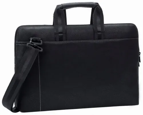 Geantă pentru Laptop RivaCase Orly, 15.6", Poliester, Negru