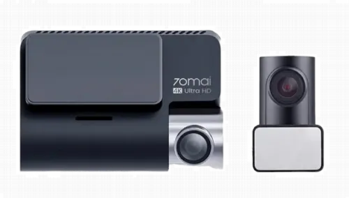 Set DashCam față și spate 70mai A800S, 3840 x 2160, Negru