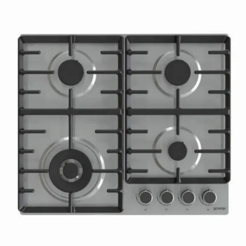 Plită pe gaz Gorenje GW 642 ABX, Oțel inoxidabil
