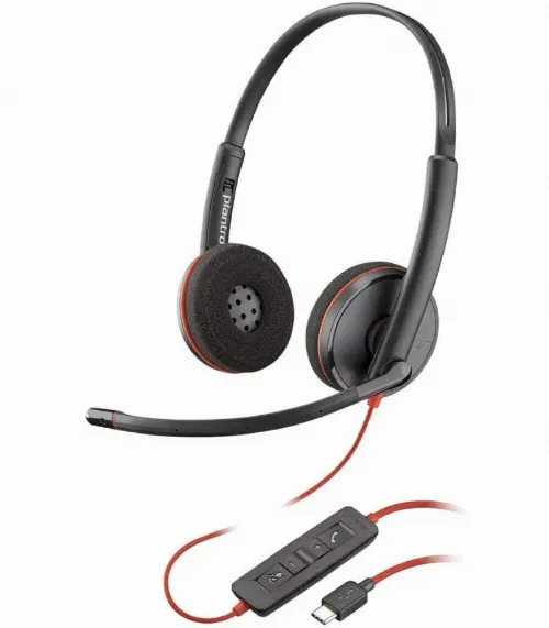 Наушники Plantronics Blackwire C3220, Чёрный
