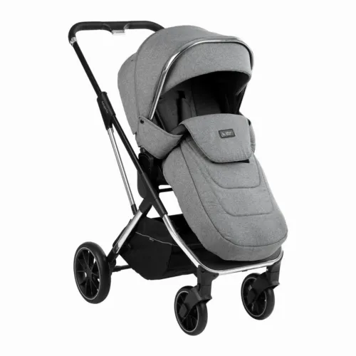 Stroller Kikka Boo 3 in 1 Angele, Chrome Grey