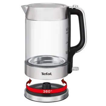 Fierbător electric Tefal KI770D30, Argintiu