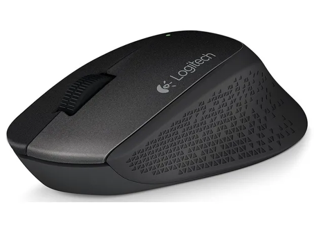 Клавиатура и мышь Logitech MK345, Беспроводное, Чёрный